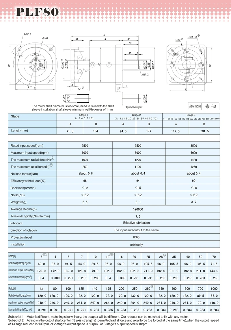 В Россию PLF80-100K высокого качества Delta мотор CNC планка Планетарная коробка передач