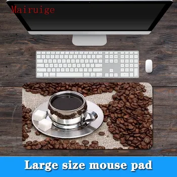 

Mairuige Big Promotions Large Specifications Multi Size Coffee beans Cool Pattern Locked Edge PC Computer Laptop Mouse Pad