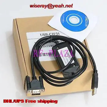 

DHL/EMS 10pcs Programming cable USB-CIF31 for Omron PLC USB to RS232 conversion adapter-A5