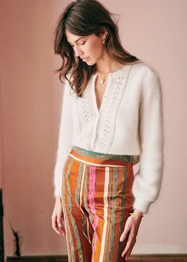 Agathe Cotton T Shirt Women 2020 Tassel Short