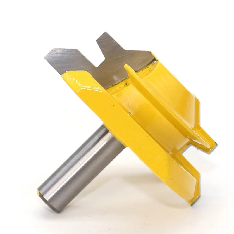 Free shipping 1PC Small Lock Miter Router Bit Anti-kickback 45 Degree 8mm Stock Shank Tenon Cutter for Woodworking