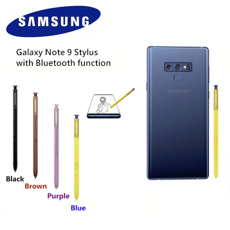 100% Оригинальный официальный стилус для Samsung Galaxy Note 9 с Bluetooth сенсорный Стилус