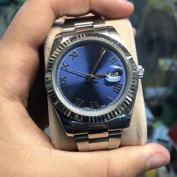 

luxury watch mens men wristwatch 2813 40mm automatic mechanical No battery sweeping Self wind DateJUST watches AAA rolexable 61