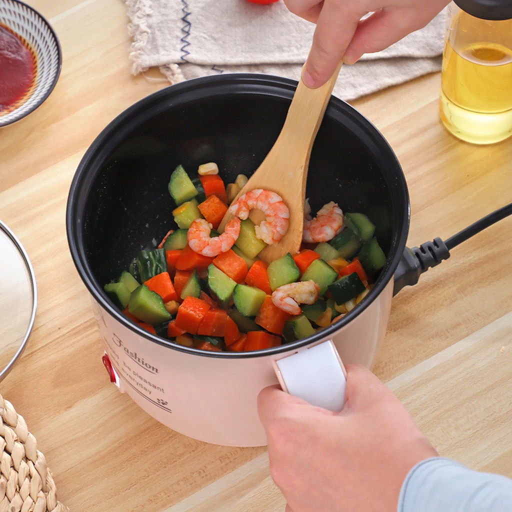 Electric Hot Pot Cooker Multi-Function for Steam Egg Soup 