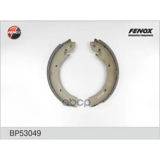Колодки Барабанные Hyundai H-100, Hyundai Mb 100 90-96, Renault Trafic 80-90, Master I Bp53049 FENOX арт. BP53049