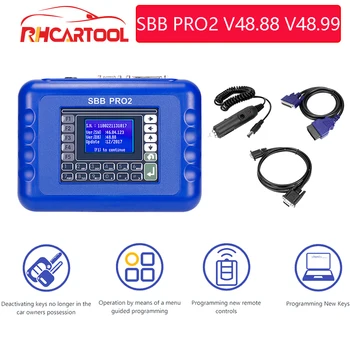 

OBD2 Diagnostic Tool SBB Pro2 V48.88 V48.99 V46.02 v33.02 Key Programmer For Alfa Romeo For HONDA USA For NISSAN