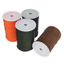 100 м 550 военный стандарт 9 нитей Паракорд веревка парашютный шнур Открытый Кемпинг выживания зонт-тент ремешок комплект 4 мм