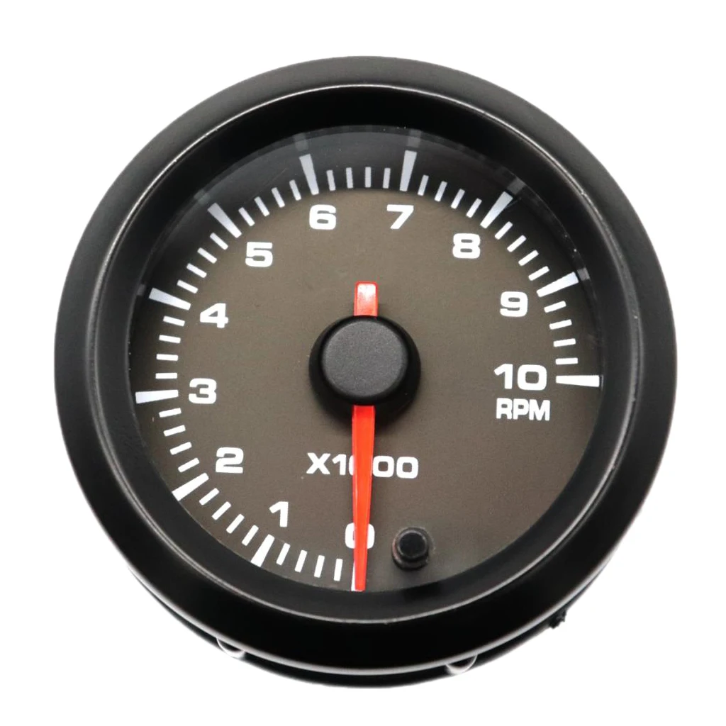 Universal Car 2 Inch 52mm Tachometer Tach RPM Gauge 7 Color LED Display