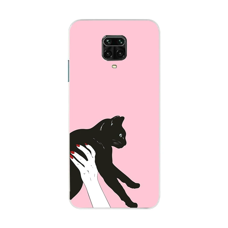 Dành Cho Xiaomi Redmi Note 9 Ốp Lưng TPU Ốp Lưng Silicon Dành Cho Nồi Cơm Điện Từ Redmi Note 9 Pro Note9 9 Pro Điện Thoại trở Lại Trường Hợp Funda xiaomi leather case color Cases For Xiaomi