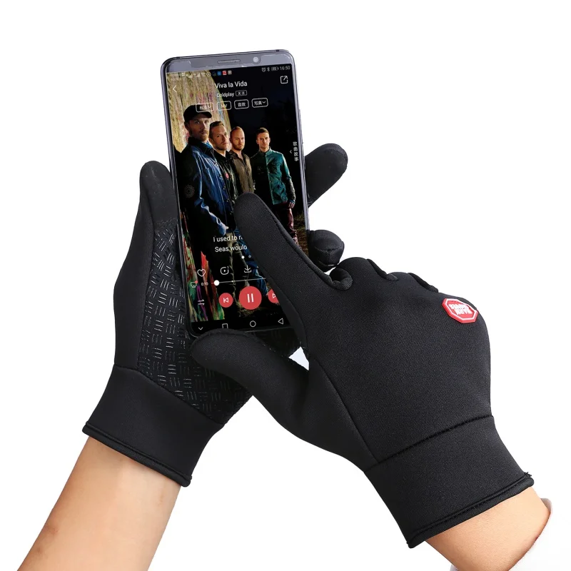 Полный палец виброзащитные перчатки для велоспорта теплозащитные лыжные перчатки сенсорный экран мужские и женские унисекс сноуборд Handwear