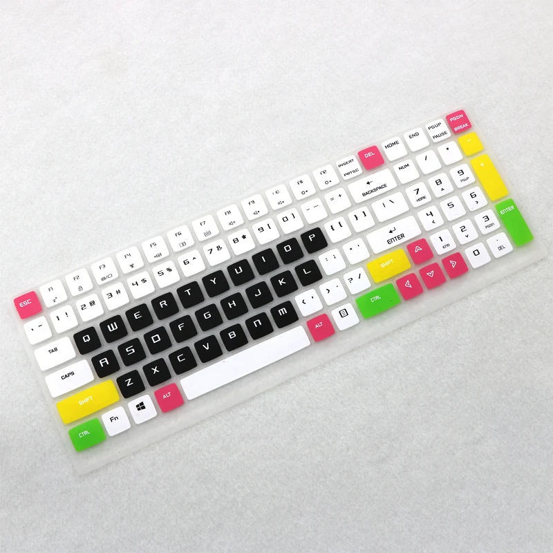 candyblack Чехол для клавиатуры ноутбука Защитная пленка для Machenike F117 B1 B2 B3 B6 BB3 серии F117-B1 F117-B2 117-FP7 F117-Fbe f117-BB3 - Цвет: candyblack