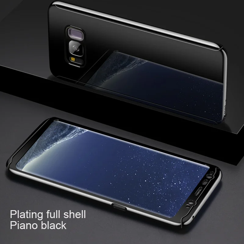 Для Samsung Galaxy S8 S9 Plus 360 полноградусный противоударный чехол для телефона
