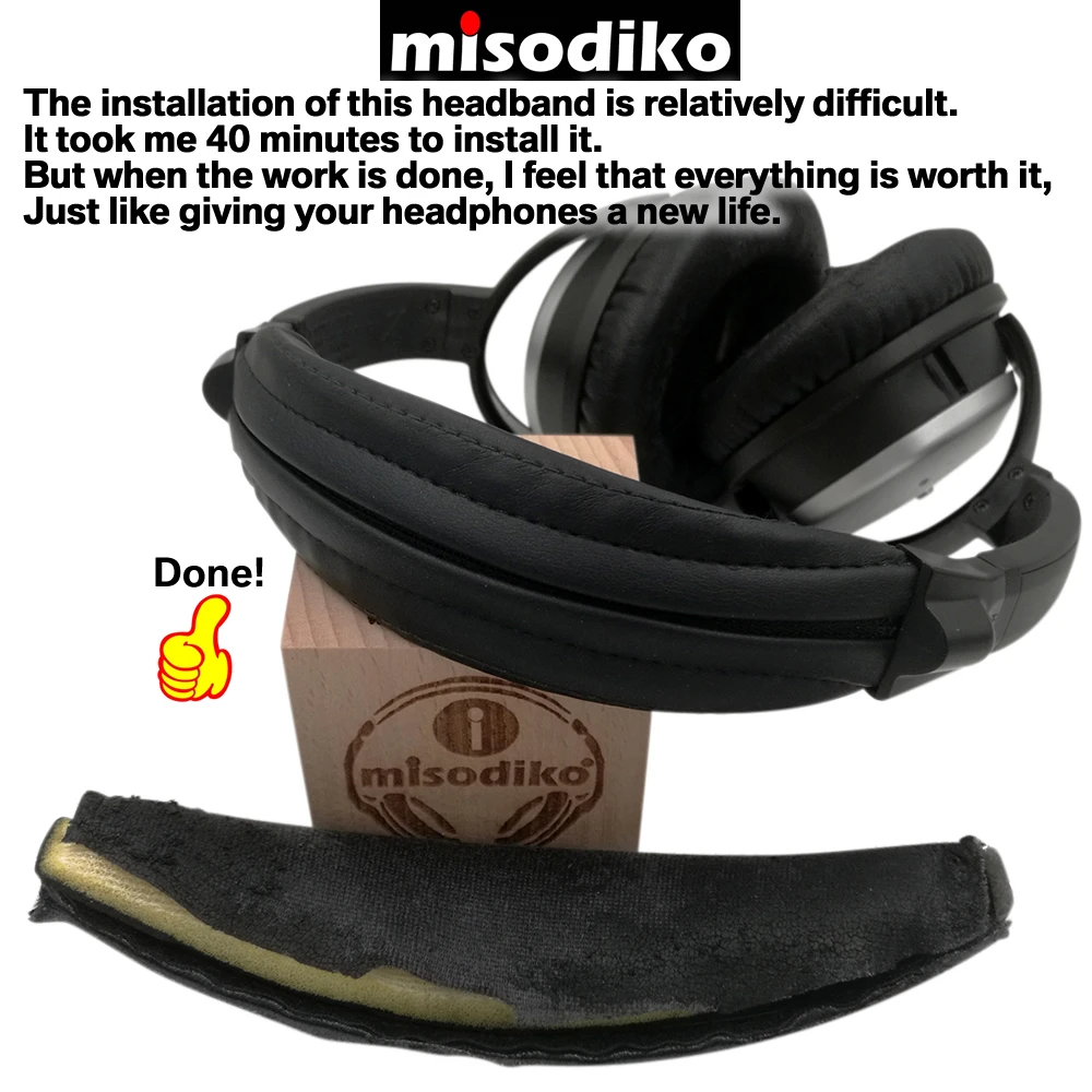 Комплект сменных головных повязок misodiko-для Bose Тихий комфорт 2 (QC2) и QuietComfort 15(QC15)