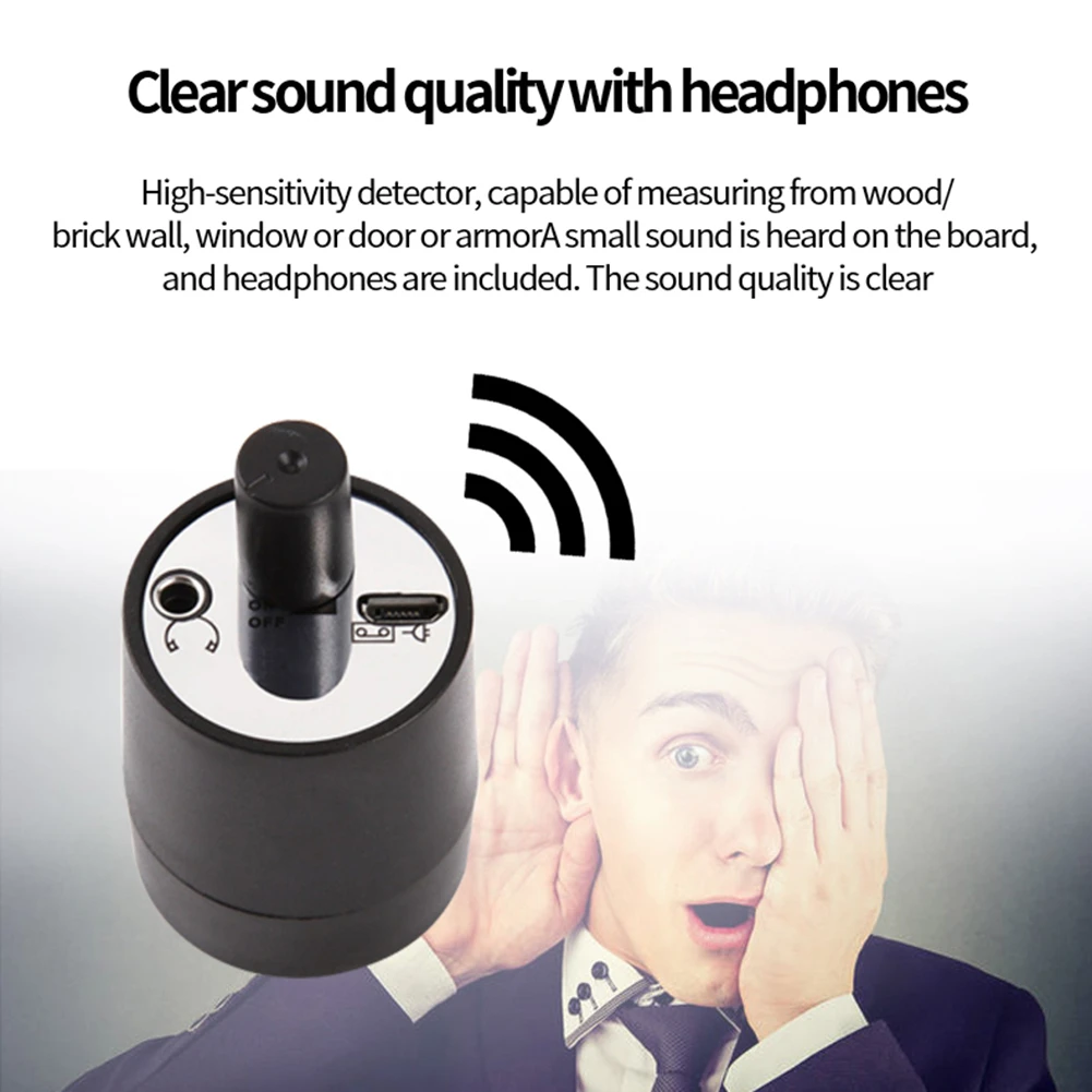 High Strength Voice Listen Detector High Strength Wireless Human Motion Sensor Detector for Engineer Pipe Repair