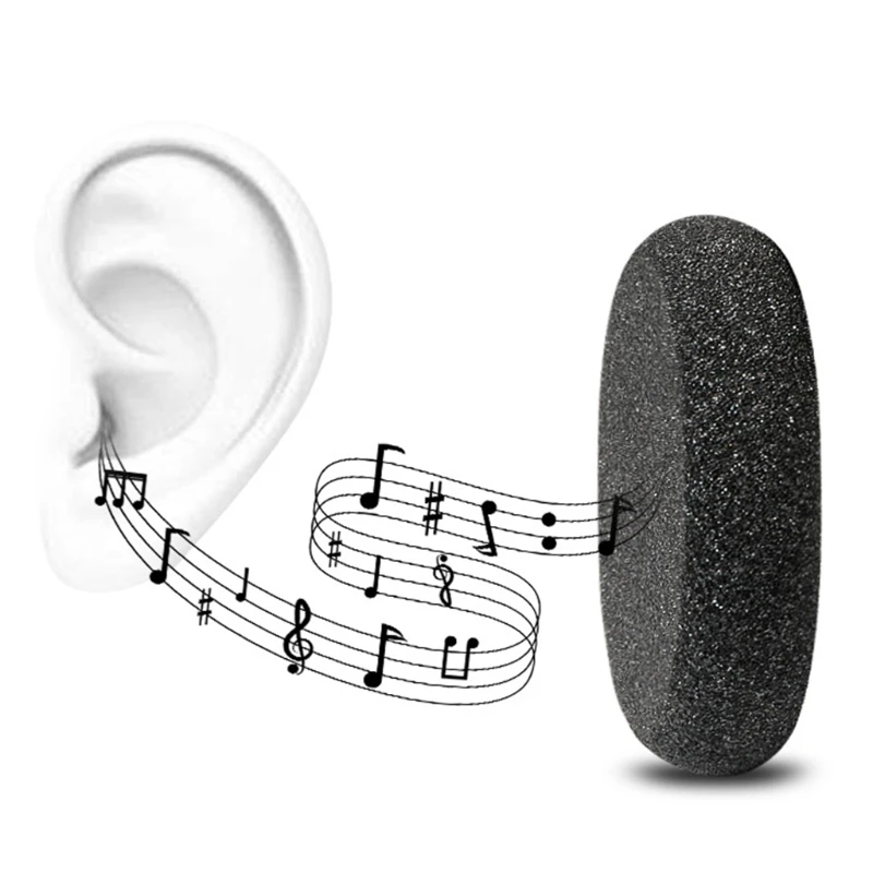 

Black Replacement EarPads Cover for BIz 2300 Headphone Set Sponge Covers
