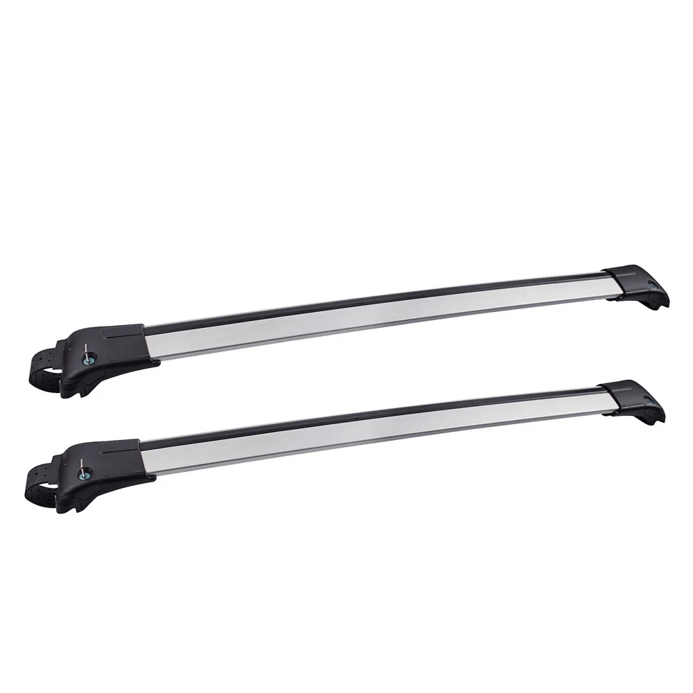 

Universal Roof Rack Crossbars - Adjustable Roof Bars Fit Most SUVs And Cars With Locks Anti-Theft. 265 Lb. Capacity