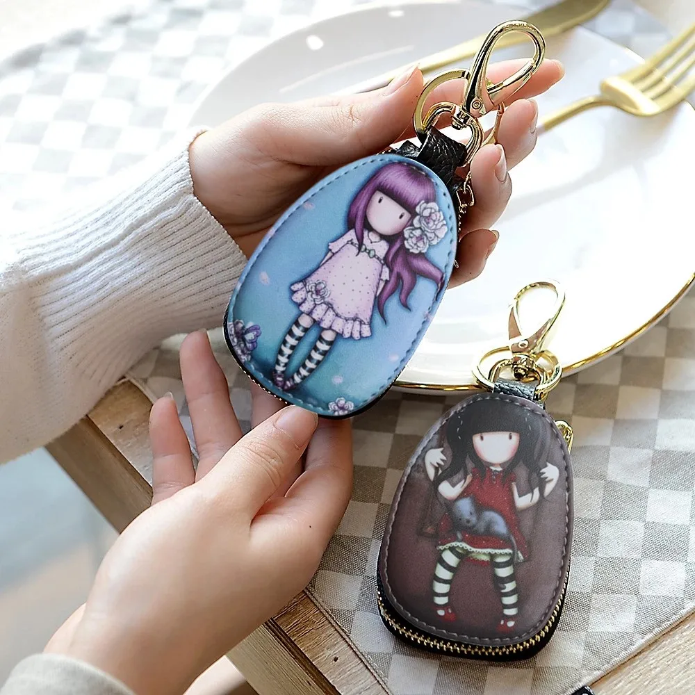 Key Case General Car Key Protection Cover Men And Women Porta Chaves Purse Porta Chave Funda Llave
