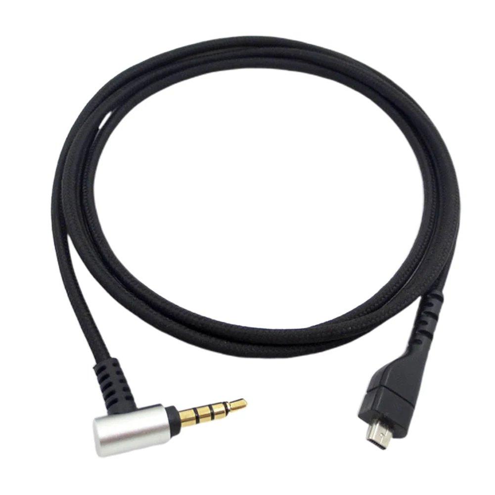 Игровой гибкий кабель для наушников стабильный чистый удлинитель стерео Компактный аудио провод Электроника Портативный звук для SteelSeries
