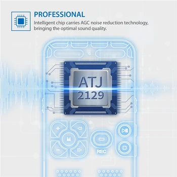 

professional hd digital voice recorder one-button recording usb reduce noise dictaphone voice recorder