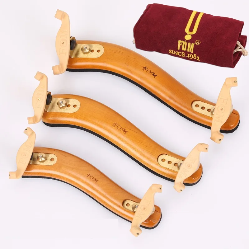 

Violin Shoulder Rest Shoulder Mount with Silicone Rubber Feet & Foam Padding Adjustable Feet for 4/4 3/4 1/2 1/4 1/8 Violin