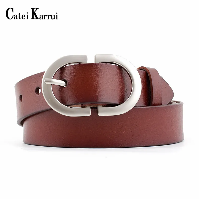 

2020 new belt Fancy Vintage for Jeans Women Belt Designer Female Belt Genuine Leather Belts For Women Female Strap Pin Buckle