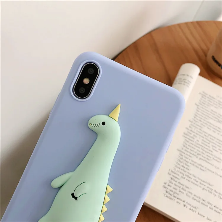 3D динозавр цыпленок мультфильм конфеты чехол для samsung Galaxy A10 A20E A30S A40 A50 A60 A70 A80 A90 Coque