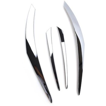 

for Mazda Cx5 2012 2013 2014 2015 2016 Chrome Rear Tail Light Taillight Lamp Cover Trim Lid Eyelid Eyebrow Molding Garnish