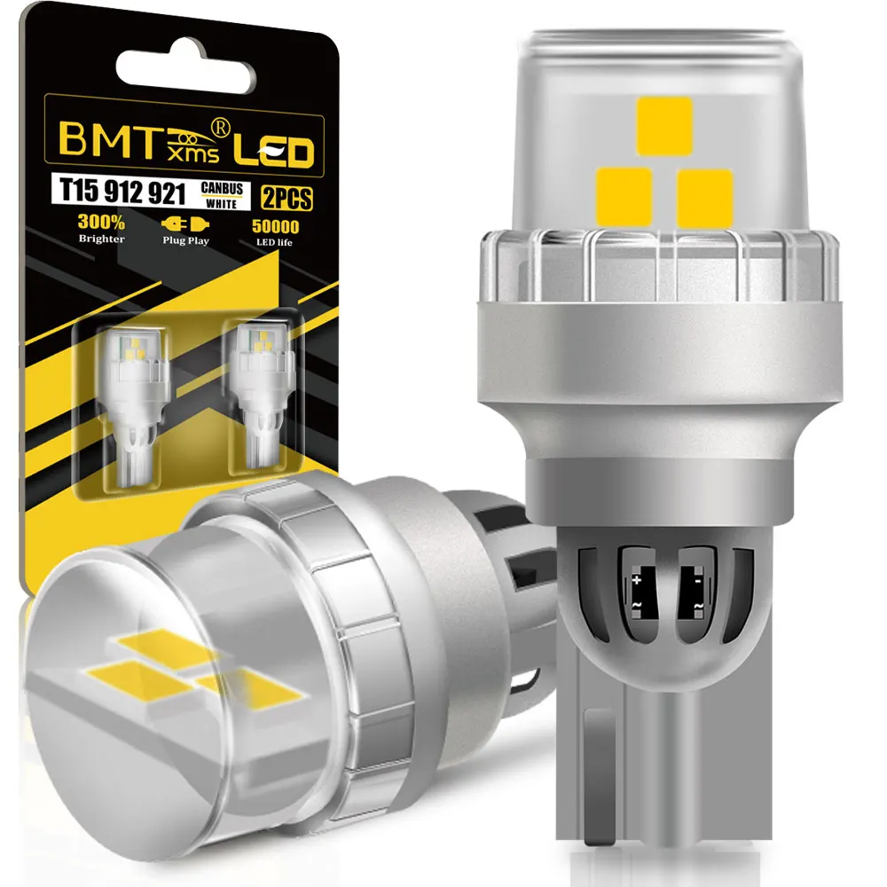 BMTxms 2x Canbus T15 W16W 2835 SMD СВЕТОДИОДНЫЙ Автомобильный Обратный светильник резервный