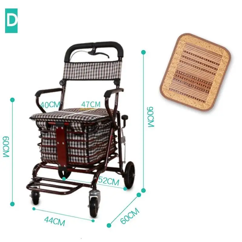 Carro хранение Rolling Carrito piegevole Carrello Cucina Mesa Cocina кухонный стол колесница Roulant Тележка для покупок - Цвет: Version L