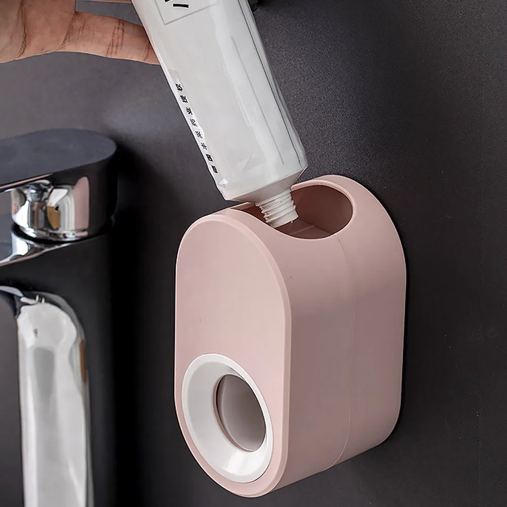 

Automatic Toothpaste Dispenser Hands Free Toothpaste Squeezer for Family Washroom Bathroom Universal AUG889