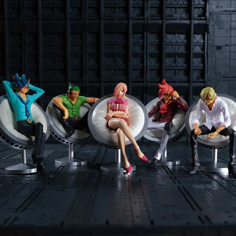 Аниме-модель на 20-ю годовщину игрушечная фигурка Reiju Ichiji Niji Sanji Yonji Vinsmoke Family Sit из
