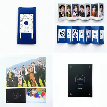 

1 Pcs Kpop Bangtan Boys Summer Photo JK V SUGA RM JIMIN JIN JHOPE Cards Fan Support Gifts Foldable Decoration Room