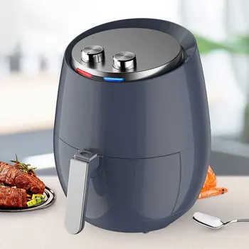 

5.2L 1400W Oil Free Air Fryer Multipurpose Fries Frying Machine Intelligent Smoke-free Oven Timing Temperature Control Cookware
