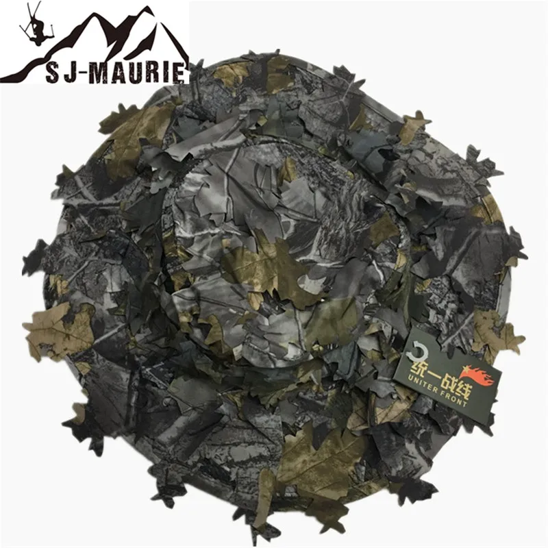 Уличная спортивная 3D Boonie Военная камуфляжная шляпа для охоты путешествий