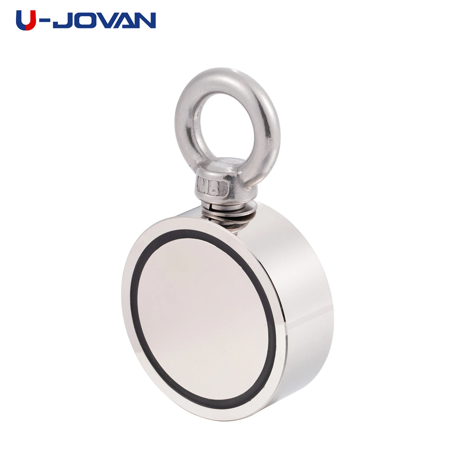 Strong Neodymium Magnet Double Sided Search Magnetic Hook Powerful Salvage Fishing Magnetic Stell Cup Holder D48mm