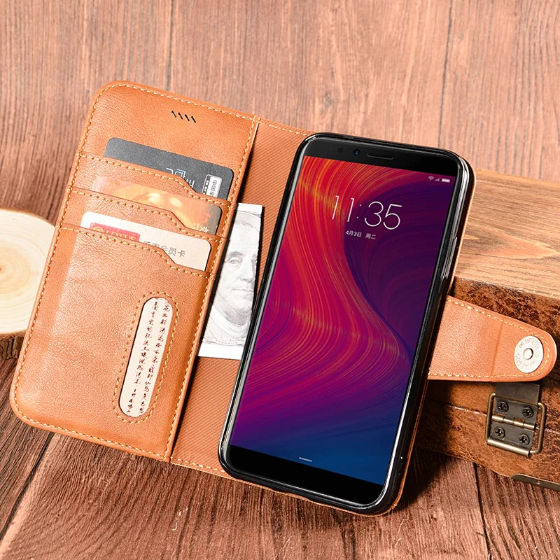 Чехол Кошелек для lenovo K5 Play Кожаная Обложка книг бампер противоударный Магнитный