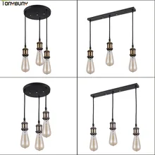 E27 разъем алюминиевый светильник держатель лампы E26 винтовой лампы база винтажные подвесные светильники промышленные Ретро фитинги держатель лампы приспособление