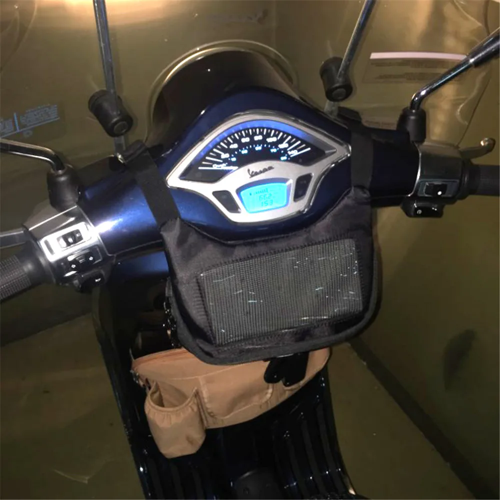 Сумка на руль мотоцикла для VESPA GTS GTV LX Primavera Sprint 125 150 250 300ie | Автомобили и мотоциклы