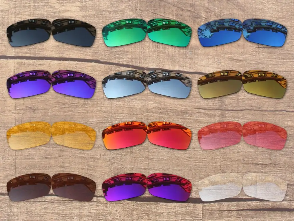 Vonxyz Multiple Choices Polarized Replacement Lenses for-Oakley Crankcase OO9165  Sunglasses
