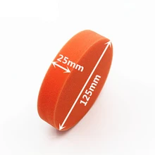 4 шт 125 мм/5 полировка автомобиля коврик плоский губчатый полировщик буферные площадки чистый