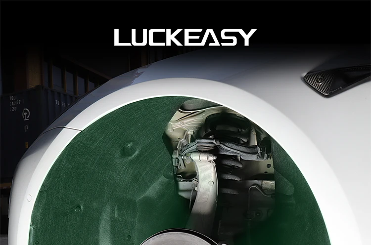 LUCKEASY амортизация и снижение уровня шума для Tesla модель 3- переднего колеса автомобиля подавление шума, хлопковый комплект из 2 шт./компл