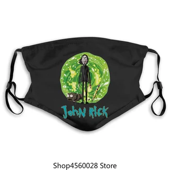 

John Morty et Rick drôle parodie masque taille livraison gratuite 2020 haute qualité marque masque décontracté o-cou mode impres
