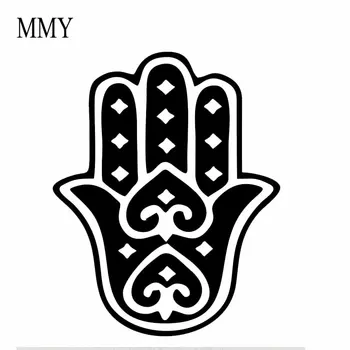 

4"*3.2" Vinyl Decal Car Sticker car bike bumper hamsa khamsa hand