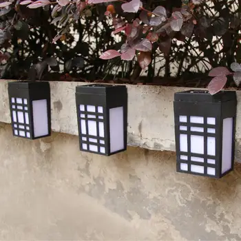 

Street Lamp Solar Garden Eco-Friendly Walkway Lights Wall Light 1 LED IP65 Outdoor Home Security Landscape