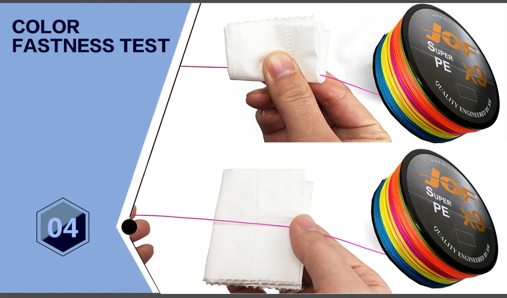 JOF 9 прядей 20-80 фунтов 100 м ПЭ плетеная рыболовная проволока многофиламентная супер сильная рыболовная леска Япония многоцветная
