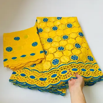

New arrival 2020 Stones african Bazin riche fabric with embroidery mesh lace bazin riche dress material Nigerian party dress