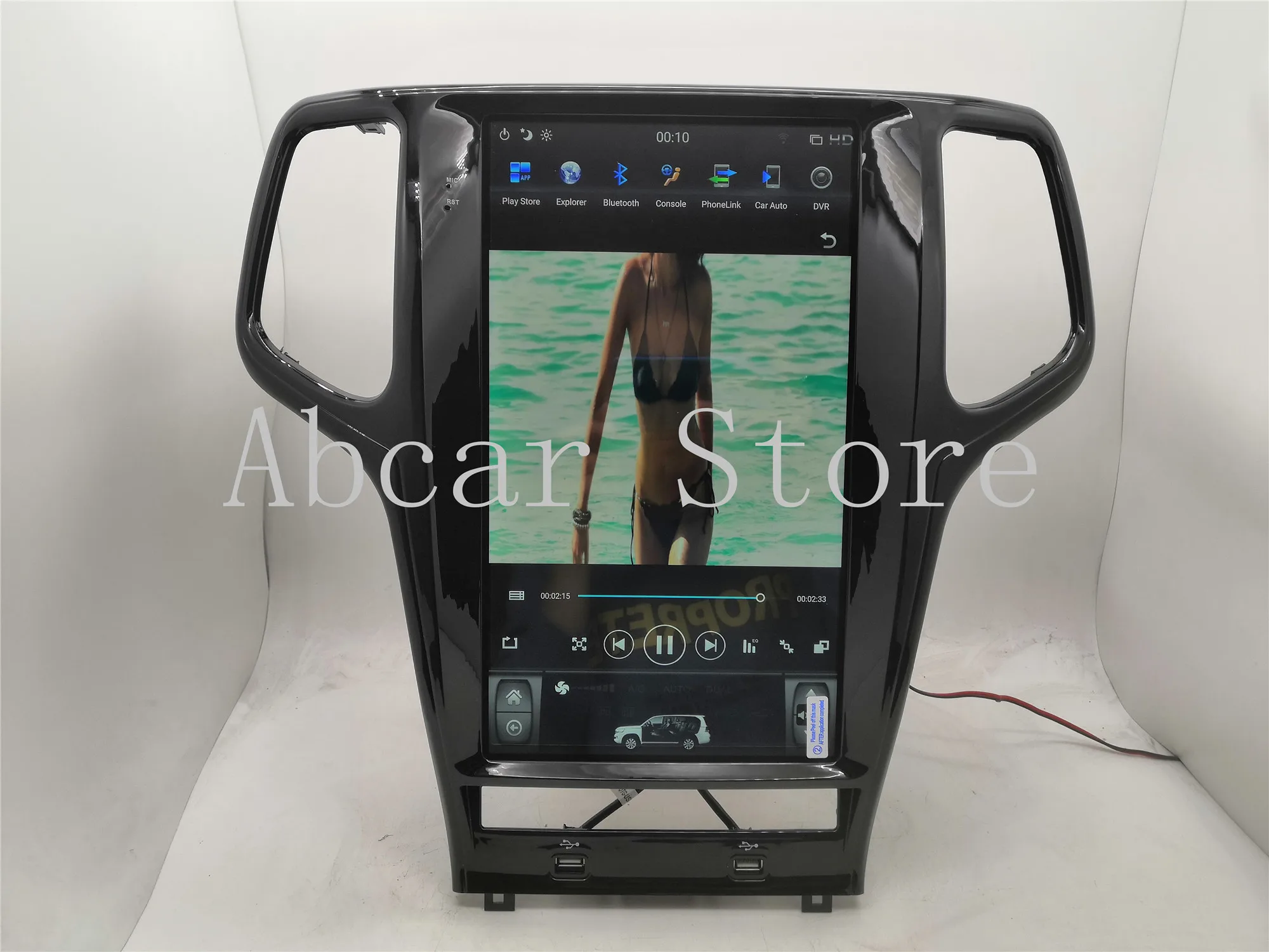 13,6 ''Tesla стиль Android 8,1 автомобильный dvd-плеер gps навигация для JEEP Grand Cherokee 2011- стерео радио CARPLAY ips PX6 HDMI
