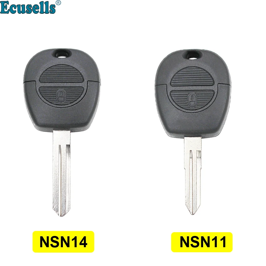 2 Button Shell Case für Nissan Nats Remote fit Almera Primera Micra X-Trail