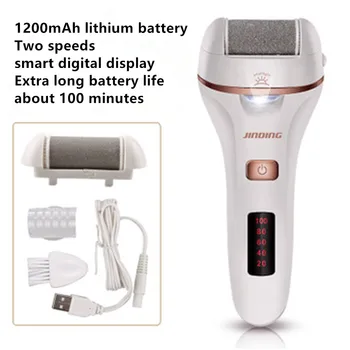 

USB Rechargeable Electric Foot Care Tool Grinding Pedicure Kit Feet File Dead Skin Callus Remover Exfoiliator Heel Machine