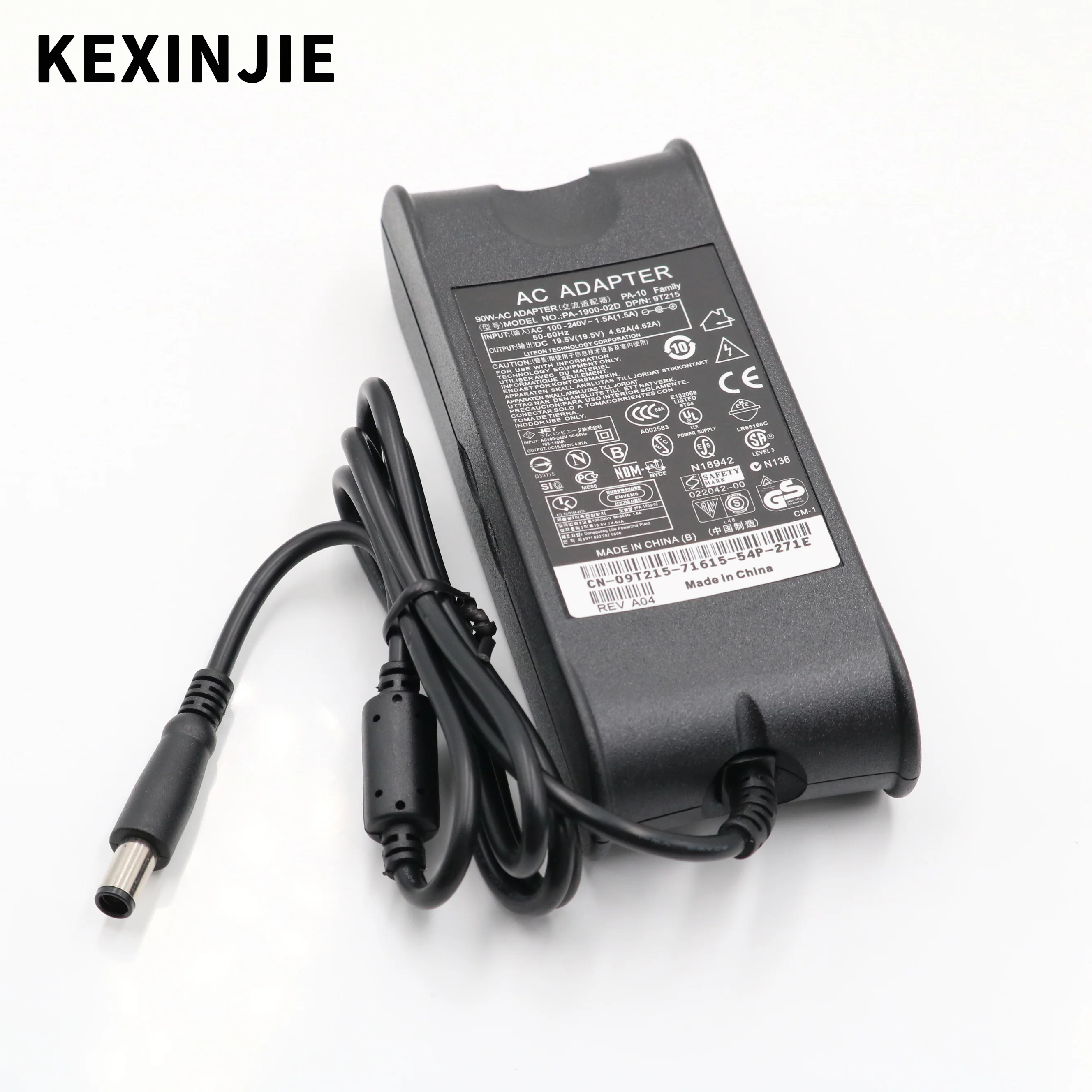 Dell Latitude E6320 E6330 E6400 E6430 E6410 E6420 E5440 E6520 D620 D630 E6530 adaptador portátil de 19,5 V 4.62A cargador de fuente de alimentación
